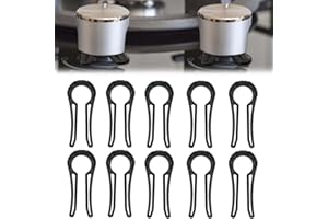 SULIUDAJI Juego De 10 Cubiertas De Perillas De Horno, Protección Para Niños Estufa, Protección Segura Para Niños, Evita Acceso A Perillas De Estufa, Fácil De Instalar