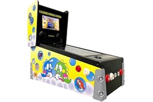 ATGAMES AT Games Legends Pinball Micro (avec Peau Taito IPS), Console d'arcade, Jeux vidéo rétro Classiques, 50 Jeux de Pinball intégrés, Space Invaders, Bubble Bobble, Time Machine, WiFi, HDMI, Bluetooth