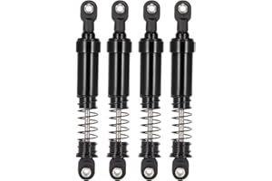 RCBOYZ Amortisseurs Big Bore en Aluminium CNC avec Huile vidée pour LCG Kit châssis 1/10 RC Crawler Axial Capra Scx10 II III Trx4 Redcat Ascent, 105mm