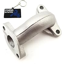 Pipe Admission Coudée 30mm Alu Dirt Bike & Quad (Longue