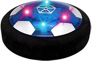 Neamou Active Gliding Disc for Dogs | 2023 New Interactive Dog Toys for Large Dogs | Moving Automatic Activity Gliding Disc with Cool Lighting | Pet Puppy Toys for Boredom and Stimulating (18cm)
