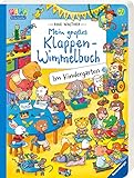 Mein großes Klappen-Wimmelbuch: Im Kindergarten by Max Walther