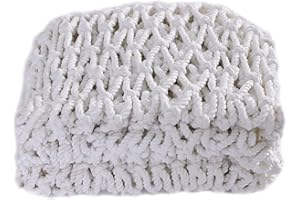 AWSAD Seilnetz Balkon Hunde Katzennetz Nylon-Sicherheitsnetz, Treppenzaun Anti-Fall-Netz, Geländer Schaukel Hängematte Afety Schutznetz Size : 1×3m(3×10ft)