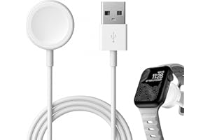 NTYUO Watch Charging Cable for Apple, Watch Charger Usb, 1 Pack Watches Charger Cable, Fast Magnetic Charging for Iwatch Series Ultr, Compatible with Watches for Apple Series