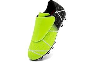 VTASQ Boys Football Boots Kids Girls Football Shoes Firm Ground Soccer Trainers Athletics Sport Shoes Teenager Profession Competition Indoor Outdoor Cleats Sneakers