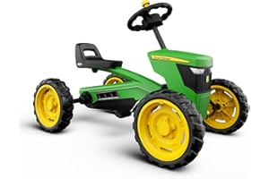 Berg 8715839057744 Gokart Buzzy John Deere Children's Pedal Car, Safety and Stability, Children's Toy Suitable for Children Aged 2-5 Years