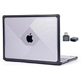 McStorey MacBook Pro 14.2 İn&ccedil; Kılıf A2442 A2779 A2918 A2992 A3112 A3401 A3185 A3434 A3426 A3427 Uyumlu Darbe Korumalı Şeffaf 