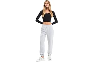 TERRANOVA Donna Pantaloni in Felpa Vita Alta. Variante Cammello