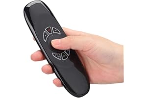 LADIESHOW Air Mouse, Telecomando Air Mouse Telecomando Air Mouse Telecomando Mouse Universale, Adatto per Tv Box Android, Smart Tv, Pc, Laptop, Proiettore, Htpc, Media Player, Ricaricabile