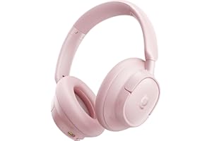 Baseus EH10 NC Casque Bluetooth avec Isolation Acoustique Hybride Active -45 DB, Casque Supra-auriculaire avec Audio Hi-Res & LDAC et 5 Microphones IA, 80 Heures de Lecture, Bluetooth 6.0, Connexion