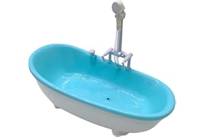 Pineeseatile Bird Bath for Cage, Automatic Circulating Water Pet Bird Bath, Plastic Shower, Battery Operated for Birds Parrot Cockatiel Lovebirds,Pet