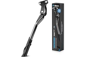 ‎WATSABRO WATSABRO Fahrradständer 24-29 Zoll,Höhenverstellbarer Seitenständer mit 2 Löchern,40mm / 18mm Lochabstand,M5 Schraube Schraubenöffnung 5mm,Stabil Seitenständer E-Bike,MTB