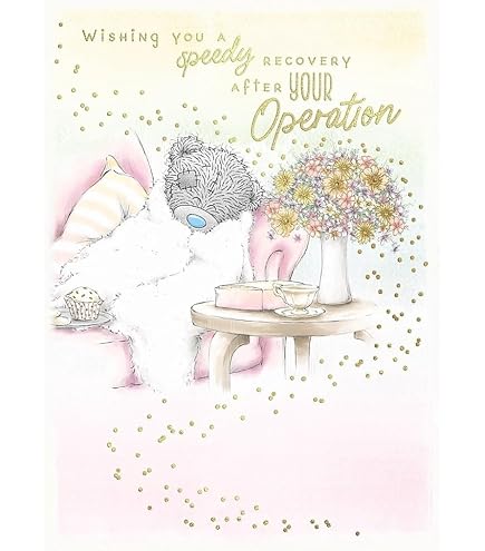 White Cotton Cards Sending A Hug To Lovely Daughter Karta Get Well Soon