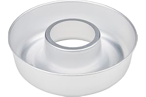 Pentole Agnelli COAL37LE28 Agnelli Family Cooking Rame e Pasticceria Ciambellone in Alluminio con Tubo, 28 cm