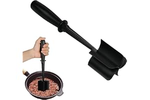 Malat kötthackare, värmebeständig köttdokumentförstörare, multifunktionell köttköttköttköttfärs, handhållen stampare för hamb
