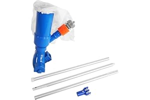 well2wellness® Poolsauger Venturisauger Blue Magic Bodensauger inkl. Teleskopstange