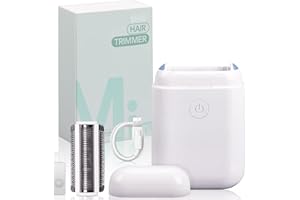 LIUWID Rasoir Femme Mini Electrique, Épilateur Électrique, Épilateur Électrique Rechargeable Portable pour Femme, Tondeuse Maillot Femme pour Bras, Bikini et Jambes