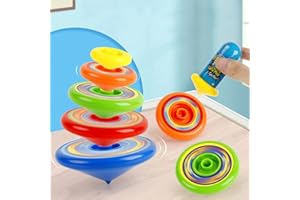 WondFans Joytemps Jouets de Toupie Empilables