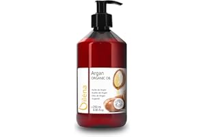 OÏLÉNA Aceite de Argán Ecológico Marroquí Prensado en Frío | Hidratante Natural para Piel, Cabello, Barba y Uñas | Antiedad y Antiarrugas | Reparador Capilar y Fortalecedor de Uñas 250 ml