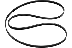 Hoypeyfiy 461971410191 4 Rippen Waschmaschinenriemen, Keilriemen Breite 9 mm Umfang 1238 mm, Ersatz für Hanseatic Ersatz für Whirlpool Ersatz für Bauknecht