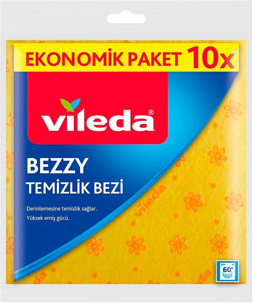 Vileda Bezzy Temizlik Bezi, 10'lu Paket