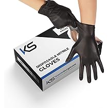  Cold Forge Gloves 黒 Kashi Surgicals Powder Free Nitrile Gloves, Food Grade, Made In