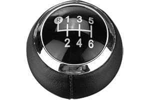 Aprilsunnyzone 5/6 Speed Car Gear Shift Knob Lever Shifter Handball For Toyota For Yaris 2009-2013 For Avensis 2009-2014,Perfect Aftermarket Replacement(6 Speed)