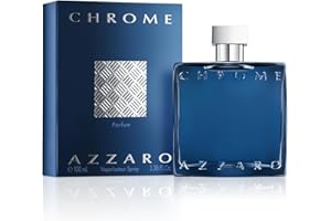 AZZARO Chrome - Parfum Homme - Fougère Aromatique - Sauge, Bergamote, Résine & Sapin - Tenue Longue Durée - Spray Vaporisateur