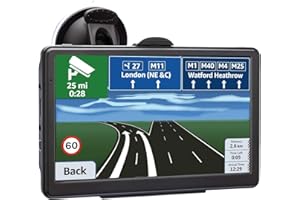 HEYOUTH GPS Navigationsgerät fùr Auto 2025,GPS Navigation Navi Auto LKW 5 Zoll Testsieger mit Europa-Karten, LKW Navi, lebenslange kostenlose Updates, Unterstützung der Postleitzahl-Suche, Blitzer-Alarm