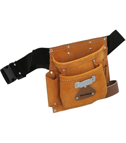 Maurer 80948 Schlichte Tasche Gürtel, Beige, One Size