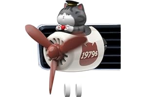 GENERICO Deodorante per Auto con Diffusore Aromaterapia - Bocchetta Uscita Aria Pilota | Clip Sfiato per Animali