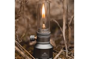 SPORTARC Lanterna a gas per esterni Kit a lume di candela Lampada da campeggio Lampada per lanterna a gas propano butano per esterni Lampada a candela con asta di prolunga per serbatoio vuoto Lanterna a gas