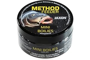 Jaxon Boilies 9 mm 50 g per metodo di alimentazione della carpa pesca alla carpa