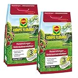  Compo floranid - Fertilizante abono con 2 x herbicida 12 kg para 2 x 400 m²