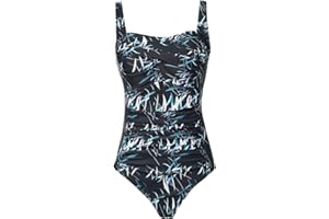 Aidotop Womens One Piece Swimsuit Tummy Control with Ruched Monokinis Tribal Swimsuits