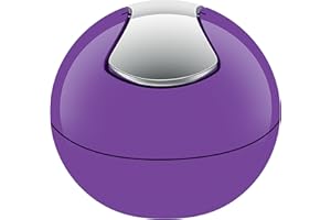 Spirella Poubelle à Bascule PP Bowl 1L Violet