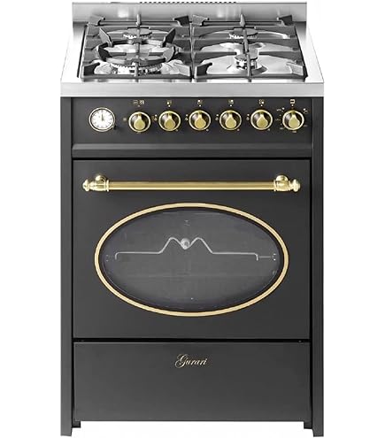 Cucina A Gas Integrata Beko FSG62000DW - Piano 4 Fornelli + Forno 64L - Bianco, 60x60x85 Cm