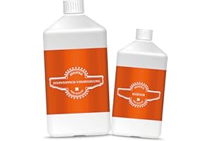BEKATEQ BK-630EP 2K Steinteppich Versiegelung, 1,5 kg transparent I abriebfeste Epoxidharz-Bodenbeschichtung I anwendbar auch bei Naturstein & Kunststein