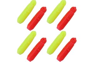 VGOL 30 Piezas de Conectores Elásticos para Caña de Pescar Accesorios para Caña de Pescar de 16,4 Mm Conectores para Aparejos de Pesca