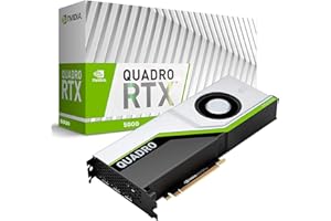 PNY Quadro RTX 5000 Professional Graphic Card 16GB GDDR6 PCI Express 3.0 x16, Dual Slot, 4x DisplayPort, 8K Support, Ultra-quiet active fan