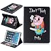 Produktbild Roreikes Apple iPad Air / iPad 5 Hülle, Blumenmuster Muster TPU Leder Flip Magnetverschluss Wallet Kreditkarte ID Card Slots Magnetic TPU Leder Beschützer Tasche Hülle Etui Schale mit Standfunktion Weich TPU Innere Hülle Case leder Flip Beschützer Haut Schutzfolie Case für Apple iPad Air / iPad 5