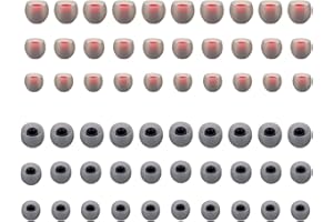 CRLLDPM 60 tappi per le orecchie impermeabili con cancellazione del rumore, Auricolare S/M/L 3 Taglie Accessori Per Cuffie Pad di Ricambio In-Ear