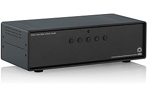 Douk Audio Commutateur audio équilibré XLR 5 ports 1(5)-IN-5(1)-Out Répartiteur (1-IN-5-OUT)