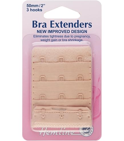 Extenseurs Soutien-gorge 3x4 Crochets - Lot De 2, Réglables - Pour Allonger La Bande Dos, Plus De Confort