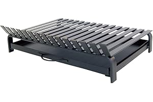 IMEX EL ZORRO 71411 - Parrilla Barbacoa para Obra, Negro, 60 x 47 x 10 cm