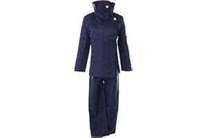 KAWAII-STORY MN-205 Megumi Fushiguro Blue Suit School Uniform Unisex Costume Cosplay for Jujutsu Kaisen