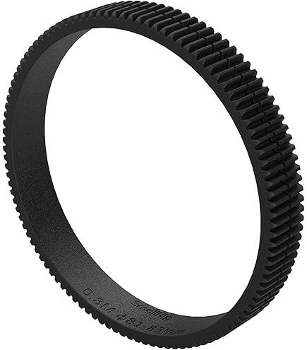 SmallRig Seamless Follow Foc Ring Set of 4, with AB Stop and Non-Slip Rubber, Standard M0.8 Foc Gear Ring, Compatible with SmallRig Follow Foc 3010B, 3850, 3781, 3918-4186 SmallRig Seamless Follow Foc Ring Set of 4, with AB Stop and Non-Slip Rubber, Standard M0.8 Foc Gear Ring, Compatible with SmallRig Follow Foc 3010B, 3850, 3781, 3918-4186