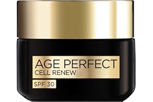 L'Oreal Paris Cell Renew Day Cream, Age Perfect Anti-Oxidant Recovery Complex Eye Cream With SPF 30 For Anti- Wrinkle, Firmness, Radiance And UV Protection, 50ml