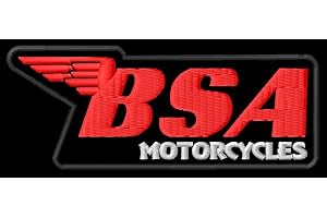 MASTERPATCH BSA Motorcycles Patch Classic Motorcycle Motorbike 500 Gold Star A 50 Royal 65 Lightning Aufnäher parche Bordado brodé patche écusson Toppa ricamata