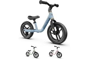 Berg MOOV Bicicleta de 10 pulgadas, bicicleta a partir de 2 años hasta 30 kg, volante y sillín de altura ajustable, bicicleta segura y ultraligera para niños y niñas